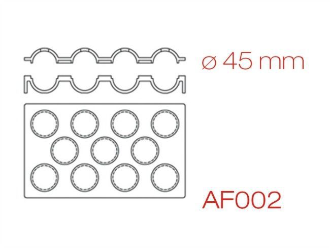 MOLDE SILICONA PAVODUO ESFERA AF002  48ML