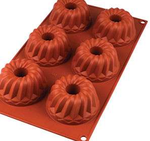 MOLDE SILICONA ROJO 175x300 FORMAFLEX FR046 GUGLHUPF 70ML