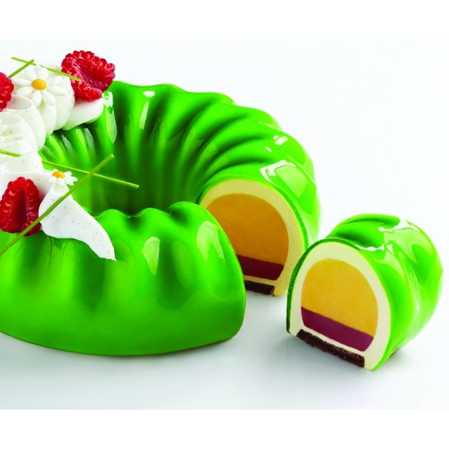 MOLDE SILICONA TORTA PAVOCAKE KE019 ROYAL