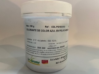COLORANTE HIDRO AZUL PASTEL 100GR
