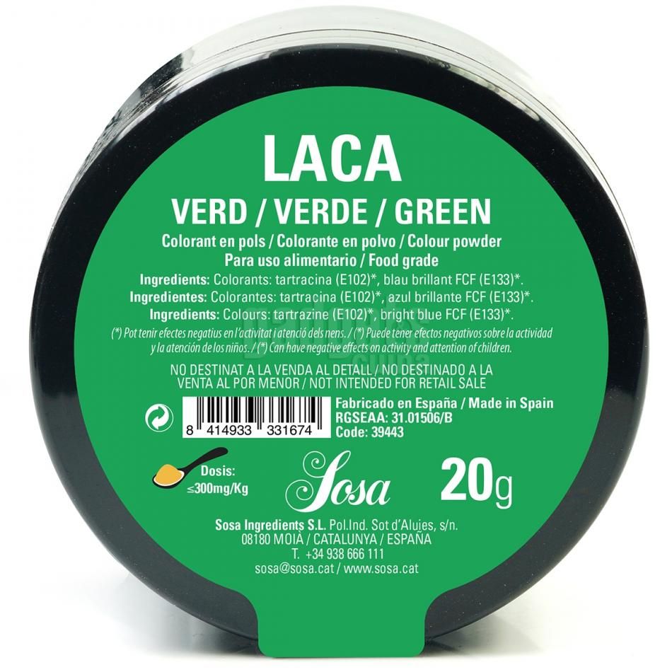 COLORANTE LIPO VERDE 20G SOSA