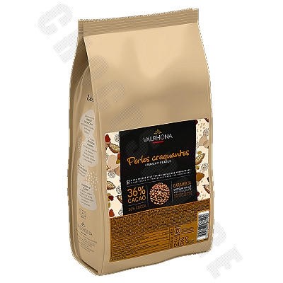 PERLAS CRUJ.LECHE CARAMELIA 36% 3kg
