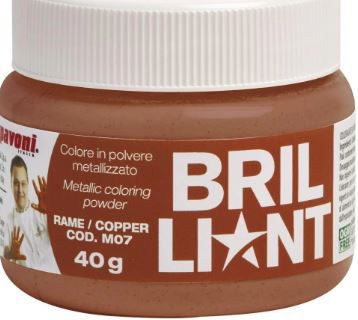 COLORANTE METALICO COBRE 40G M07 PAVONI