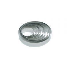 ARO INOX LISO CIRCULO 18X4CM  X3918