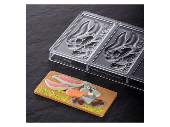 MOLDE BARRA PC5048 CONEJO PASCUA  