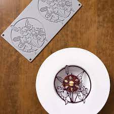 MOLDE GOURMAND SILICONA GG075 FLORAL