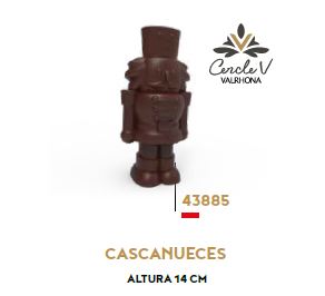 MOLDE CASCANUECES NAVIDAD 14 CM