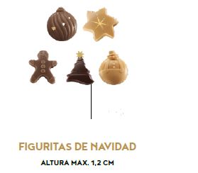 MOLDE FIGURITAS NAVIDEÑAS